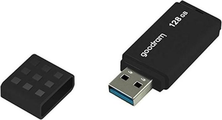Actual product image Goodram UME3 UME3-1280K0R11 Pendrive (128 GB, USB 3.0, black) (128 GB, USB-A)