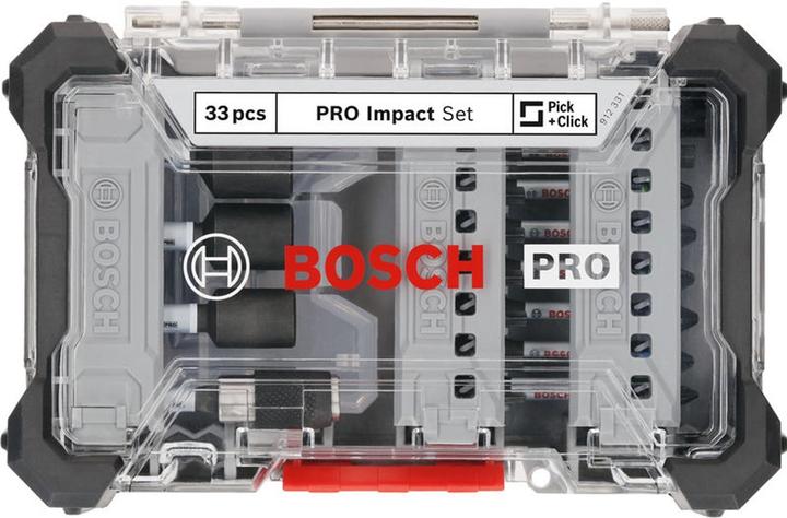 Produktbild Bosch Professional Zubehör PRO Impact Schrauberbit-Set (Innensechskant, Kreuz Phillips PH, Kreuz Pozidriv PZ)