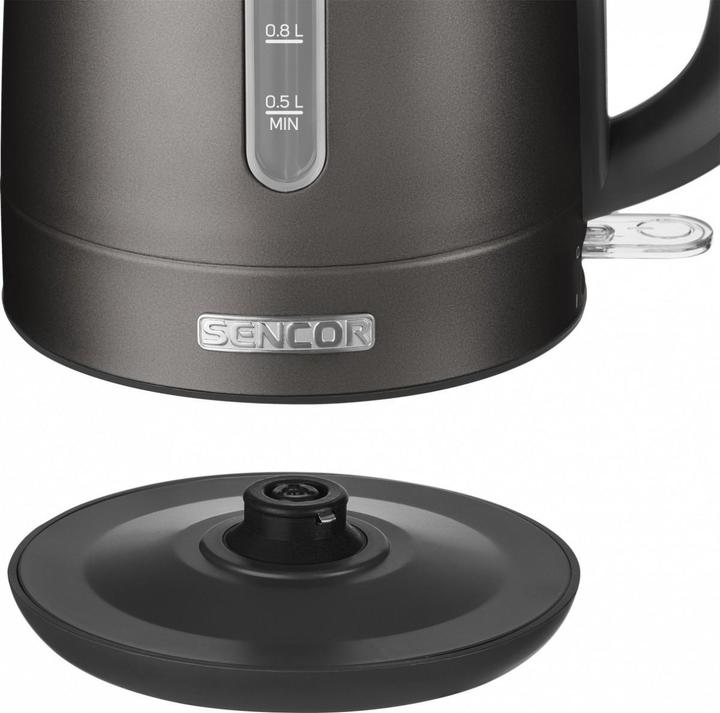 Actual product image Sencor SWK 1228BK Pilka (1.20 l)