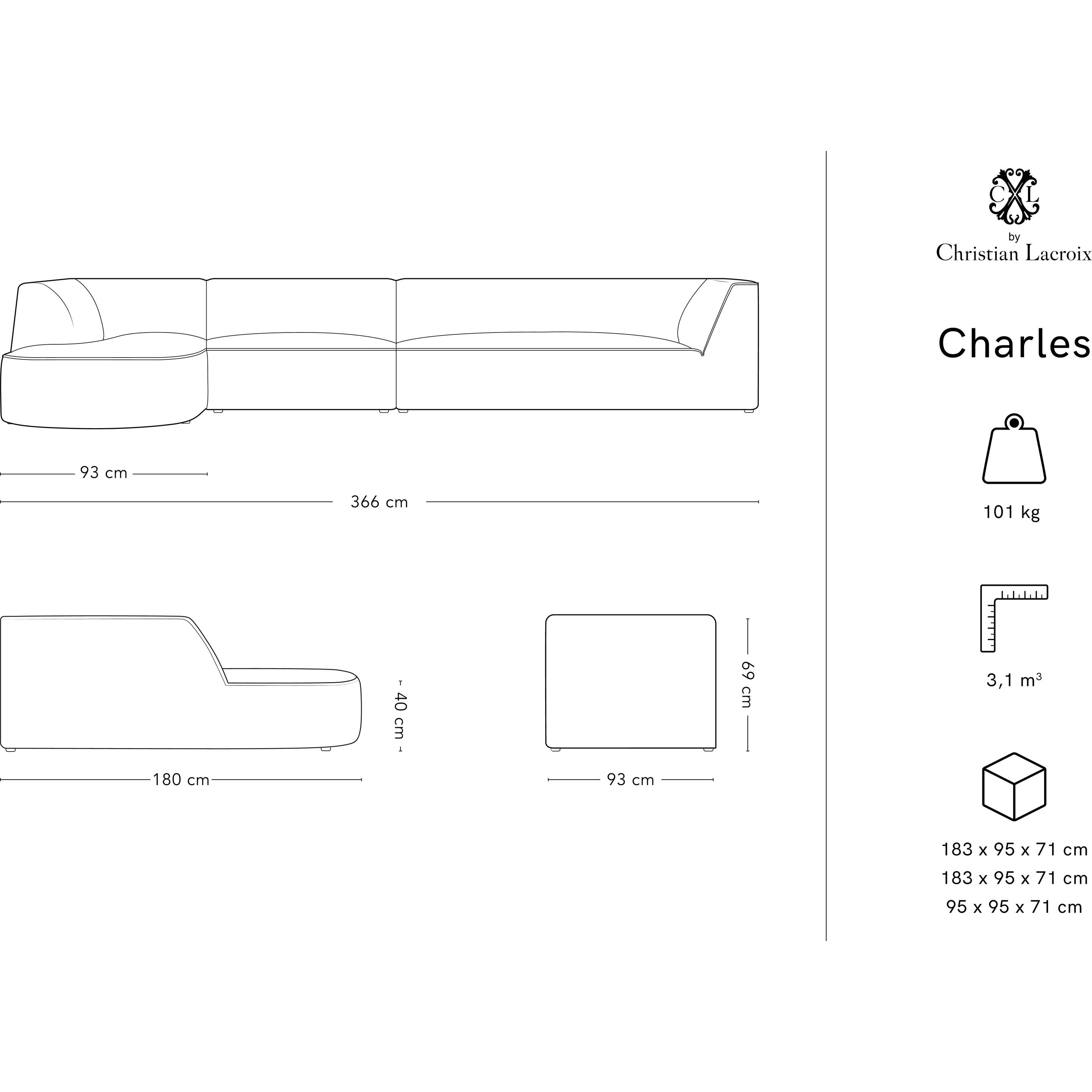 Thumbnail - CXL by Christian Lacroix, Sofa, Charles (Ecksofa)