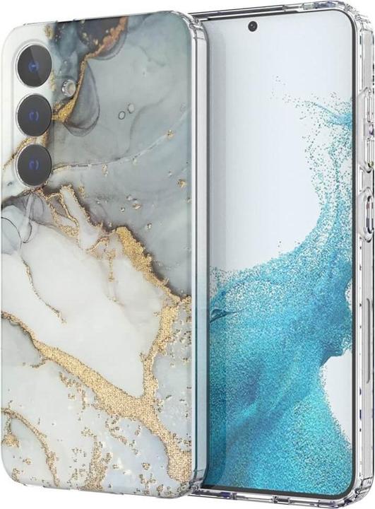 Cover-Discount Cover Handyhülle IMD Grey Marble (Samsung Galaxy S24+)
