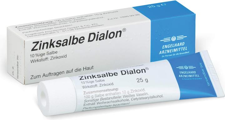 Produktbild Engelhard Arzneimittel Zinksalbe Dialon, 25 g Salbe