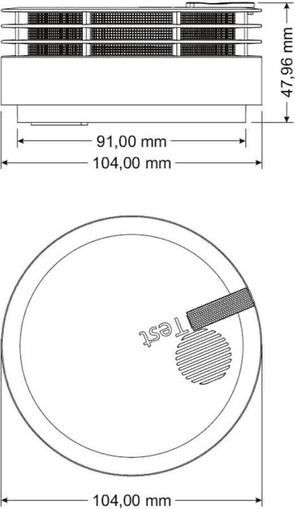 Produktbild Hekatron Genius Plus Rauchmeld