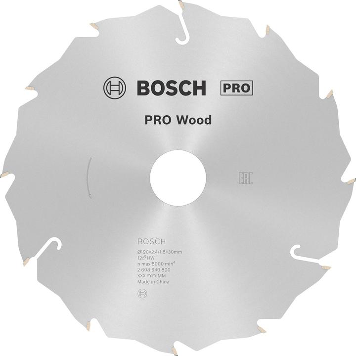 Productafbeelding Bosch Professional Zubehör Cirkelzaagblad Standaard voor Wo