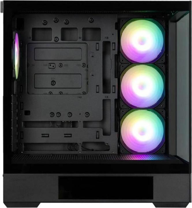 Actual product image Zalman Boitier Moyen Tour ATX P40 DS RGB avec panneaux vitrés (Noir) (ATX, mATX, Mini-ITX)