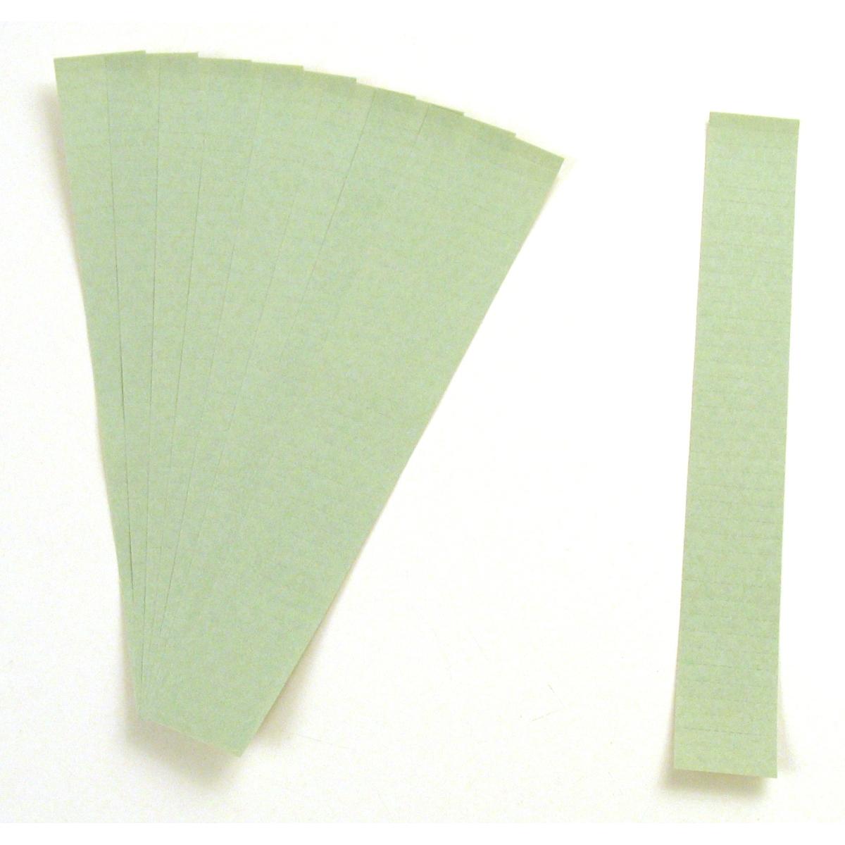 Ultradex, Kartenaufbewahrung, Einsteckkarten für 9,5mm Einsteckschiene 40x7,5mm VE=420 Stück grau