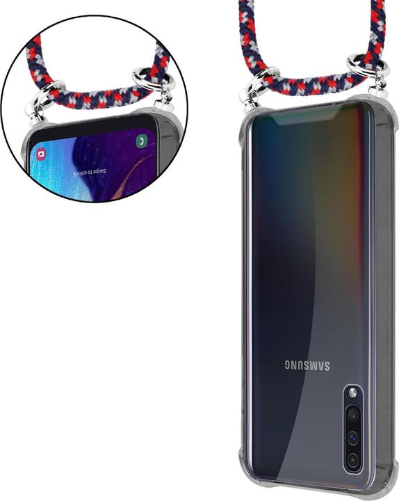 Produktbild Cadorabo TPU Handy Kette SILBER Cover