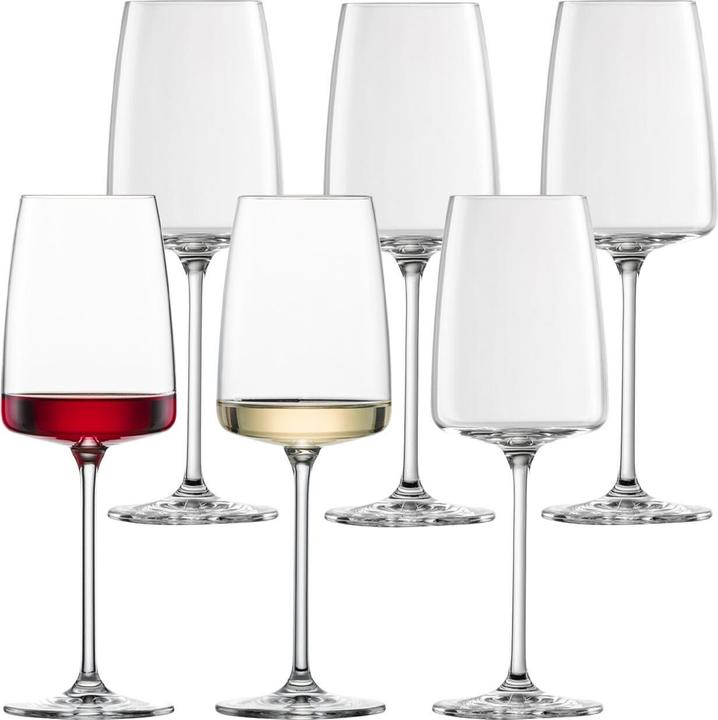 Immagine prodotto Schott Zwiesel Sensa (36 cl, 6 Occhiali, Bicchieri da vino rosso)
