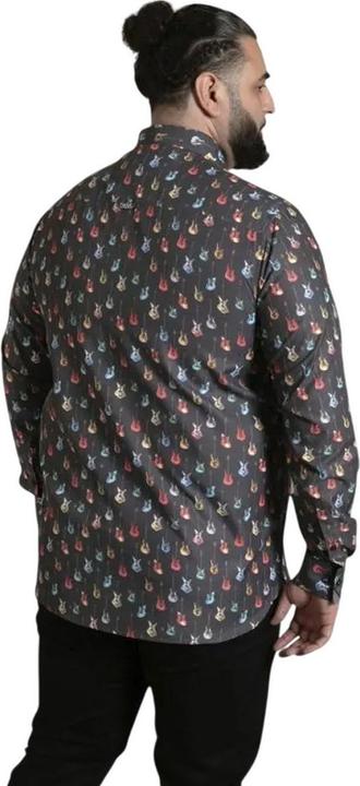 Immagine prodotto DUKE D555 Wakefield Camicia Kingsize Chitarra Uomo (3XL)