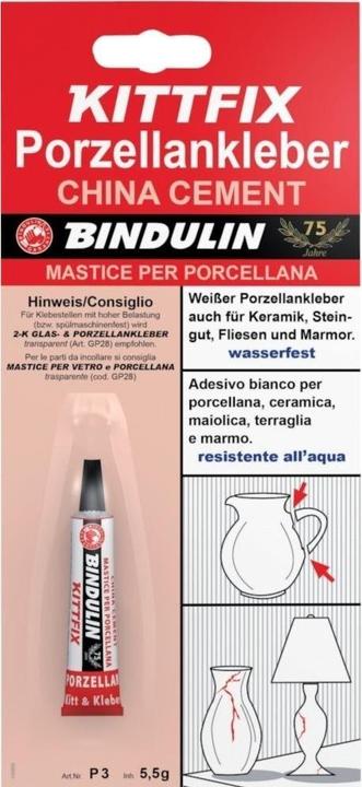 Produktbild Bindan-P Porzellankitt 5,5g