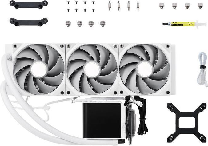 Image du produit TRYX PANORAMA refroidissement par eau complet - 360 mm, blanc