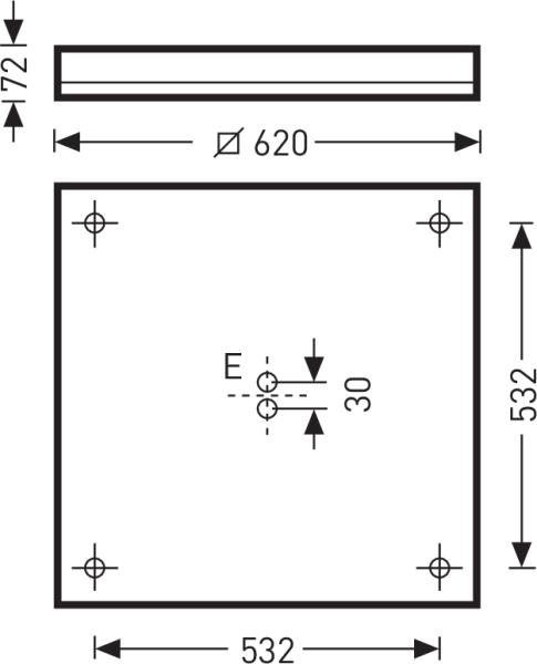 Produktbild Trilux TRIL LED-Deckenleuchte (4000 lm)