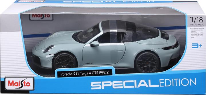 Actual product image Maisto Porsche 911 Targa 4 GTS 1/18 grün