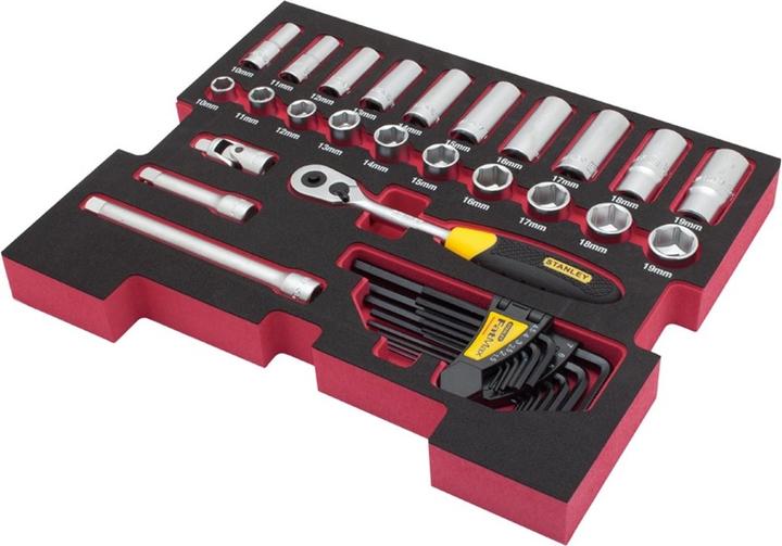 Image du produit Stanley Jeu de douilles T-STAK 3/8 insert, 38 pièces (3/8")