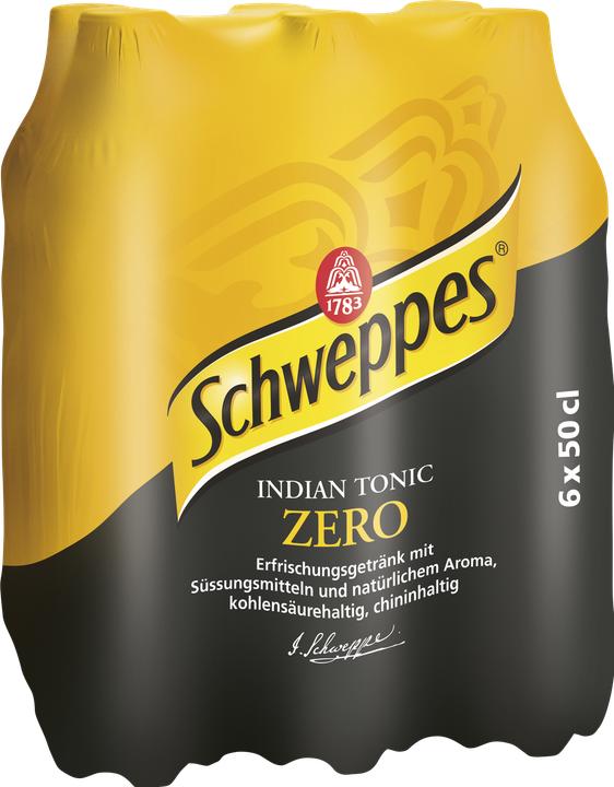 Actual product image Schweppes tonic zero (6 x 50 cl)