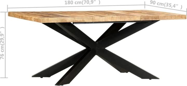 Image du produit vidaXL Kefira (90 x 90 x 76 cm)
