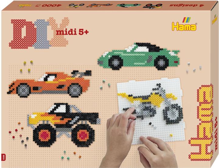 Actual product image Hama - Midi Gift Box Cars - (383162)