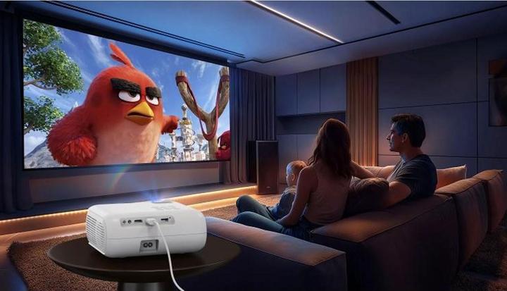 Produktbild Casativo Full-HD Beamer 1080p Heimkino-Projektor mit Lautsprecher & Fernbedienung (Full HD, 200 lm)