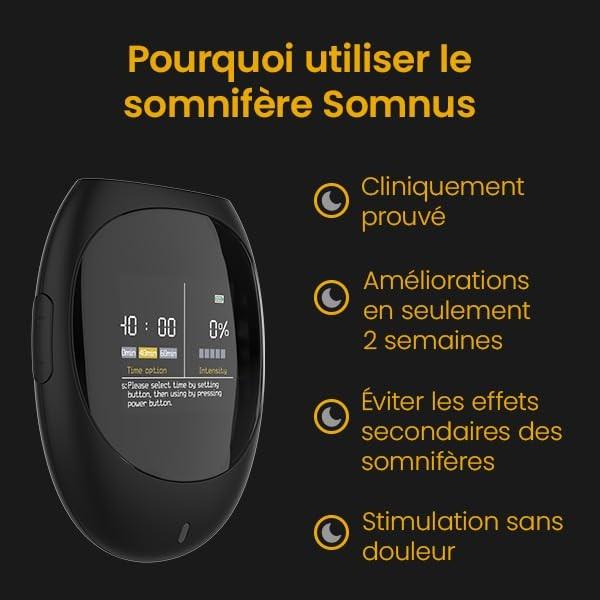 Actual product image TensCare Somnus Sleep Aid for Insomnia with Clinically Proven CES Technology
