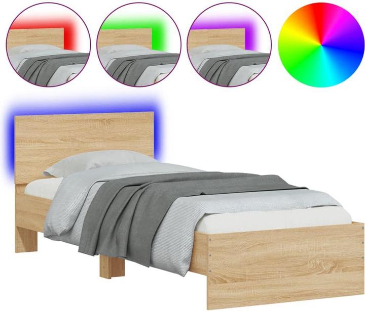 Produktbild vidaXL Bettgestell (75 x 190 cm)