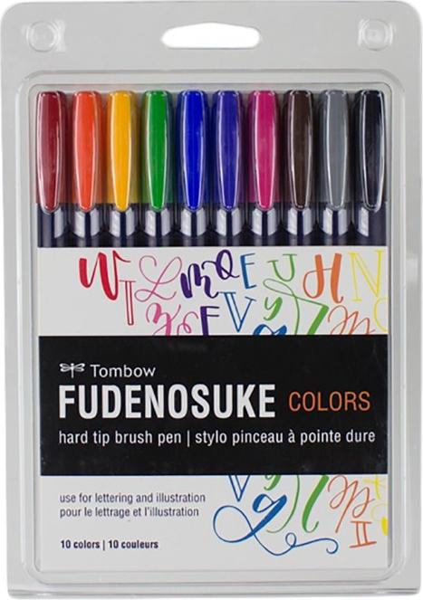 Produktbild Tombow Fudenosuke (Mehrfarbig, 10 x)