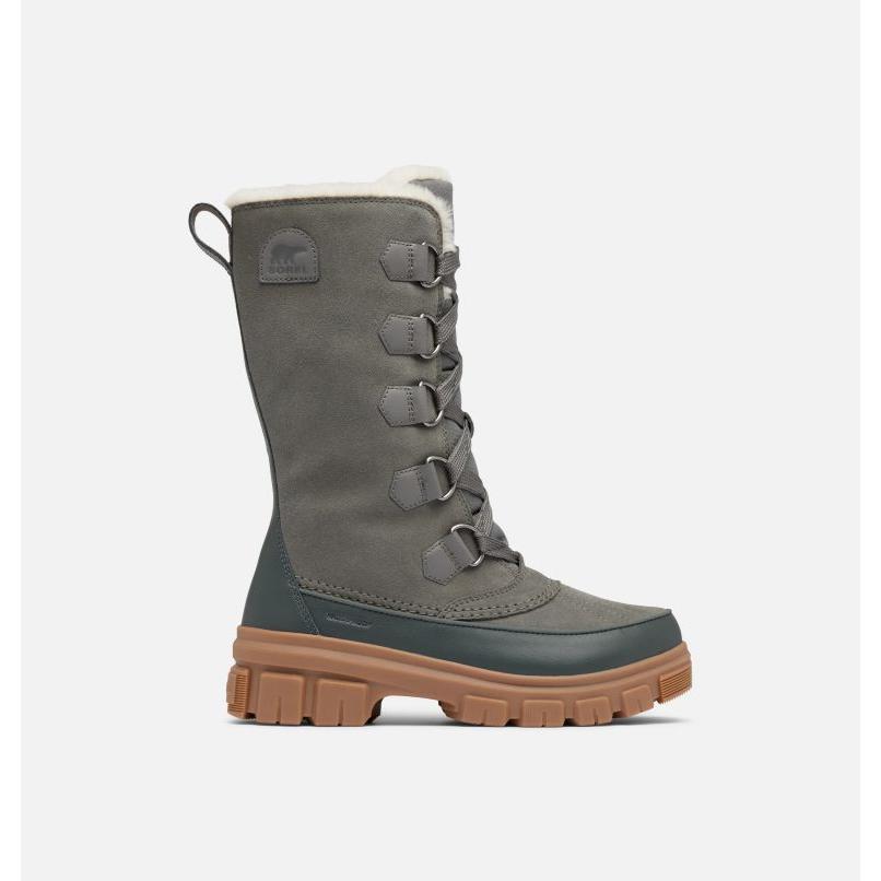 Sorel, Damen, Boots + Stiefel, Torino V Tall, Grau, (37)