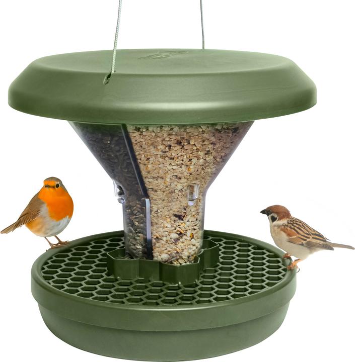 Productafbeelding Swissinno Vogel-Futtersilo "Davos" SMART BIRDS. Grün