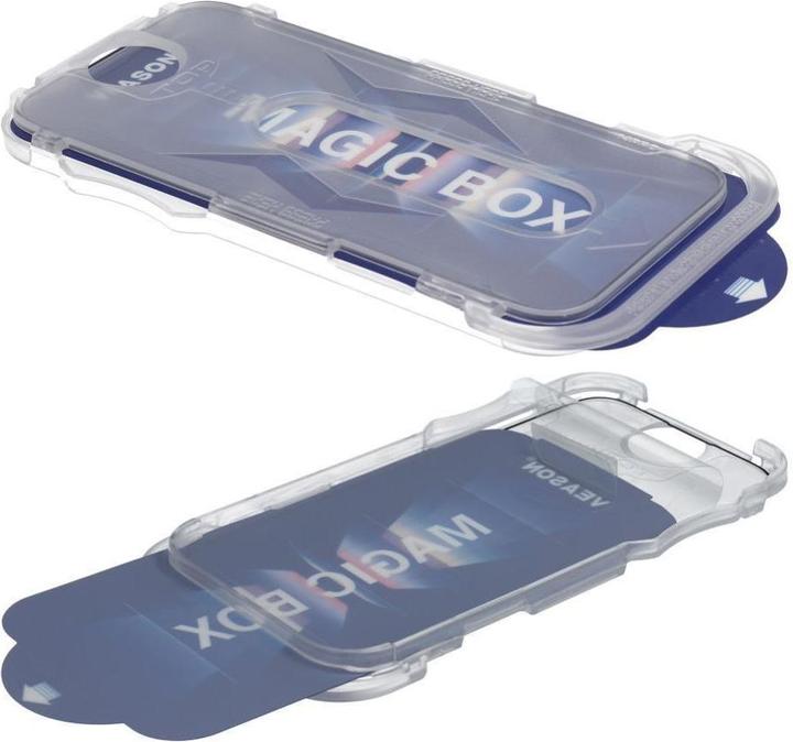 Produktbild Veason Protective glass 6D Pro Easy-Install Glass + Applicator - for Iphone 16 Plus black (1 Stk., Apple iPhone 16 Plus)