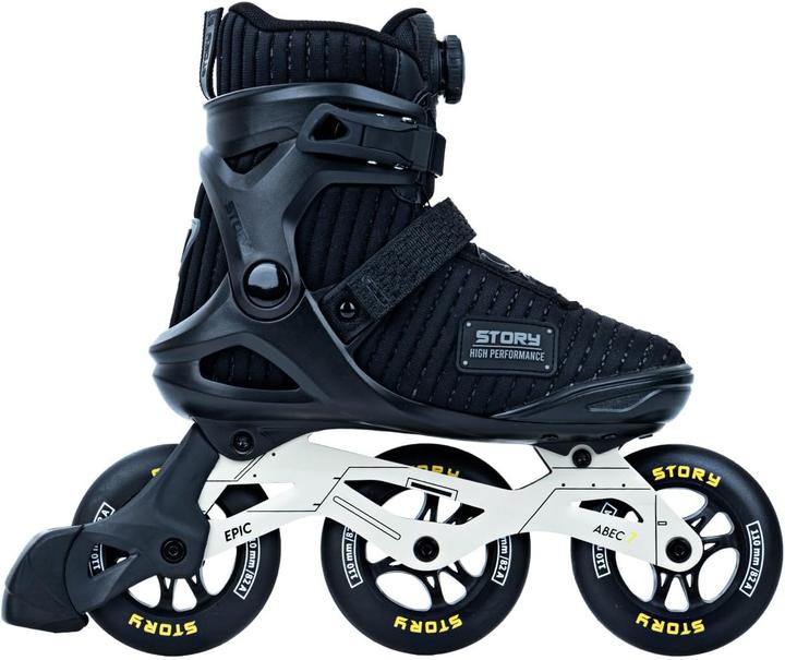 Story Epic FitGo Inlineskates schwarz 44 (1101005103129) (44)