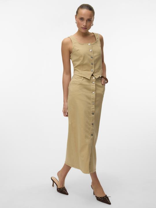 Produktbild Vero Moda VMWILD Hohe Taille Langer Rock Jeansrock (XL)