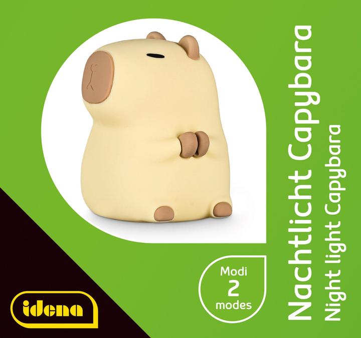 Actual product image Idena Capybara LED night light