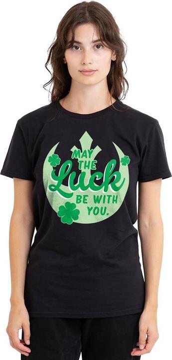 Produktbild Star Wars Luck Rebel TShirt St PatricksTag (S)