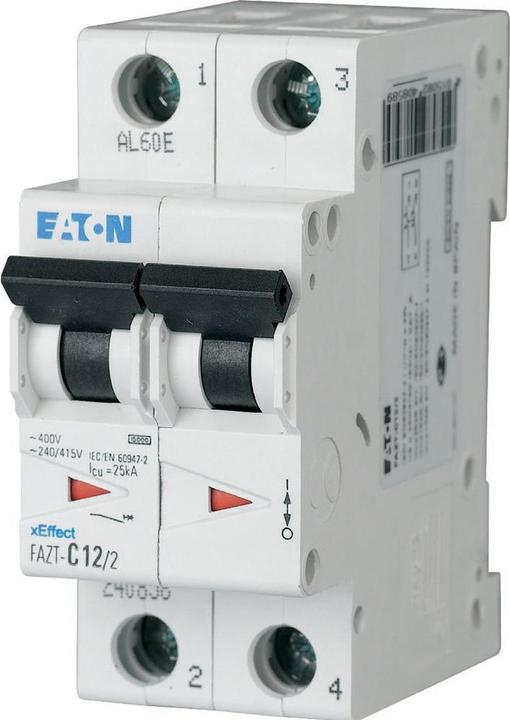 Actual product image Eaton Miniature circuit-breaker, 3 A, 2p, 240838