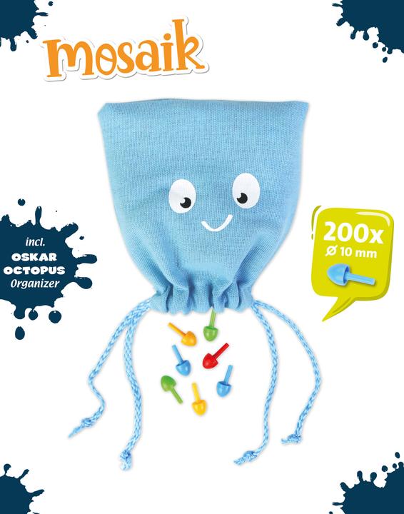 Actual product image Lena A colored mosaic of 200 elements