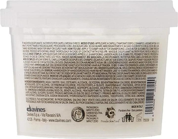 Immagine prodotto Davines Cura dei capelli essenziale - Maschera per capelli LOVE Curl (75 ml)