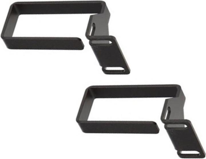 Produktbild Wp Metal cable ring set, 1 U, black. Unit: Set 2 pcs