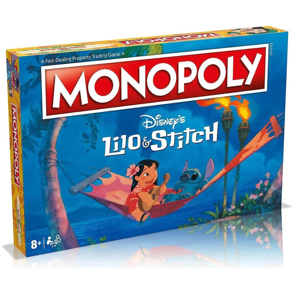 Winning Moves Lilo and Stitch Monopoly Board Game, Embark on an out of this world journey with Lilo (Englisch)