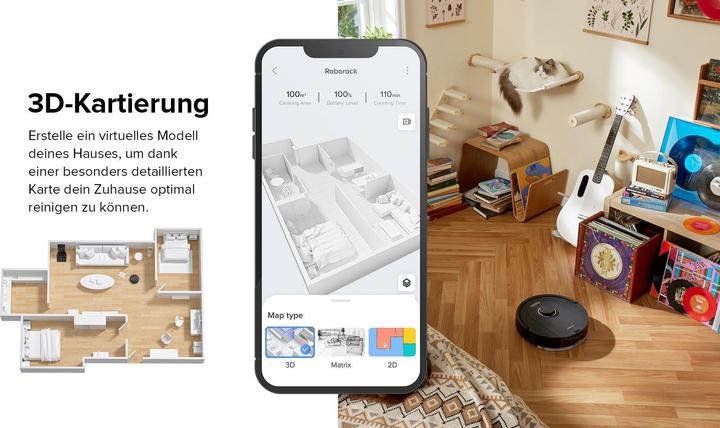 Image du produit Roborock Q5 Pro (Robot d'aspiration et de nettoyage)