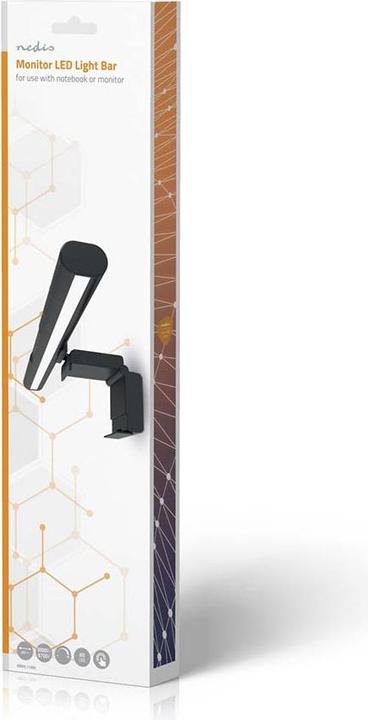 Actual product image Nedis Monitor light strip | 40 cm | Dimmable | LED | Touch control | ABS / aluminium