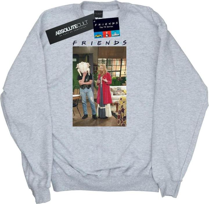 Actual product image Friends Womens/Ladies Joey Turkey Sweatshirt (S)