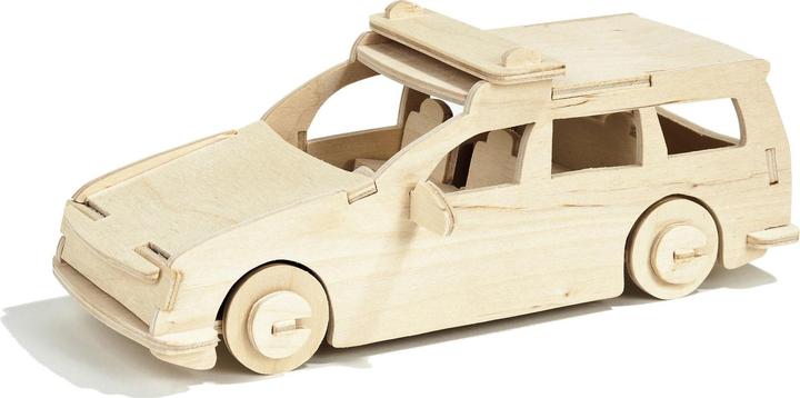 Produktbild Pebaro Holzbausatz Polizeiauto