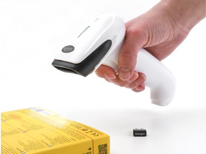 Produktbild Delock Barcode Scanner 1D und 2D für 2,4 GHz, Bluetooth oder USB (1D-Barcodes, 2D-Barcodes, QR-Code)