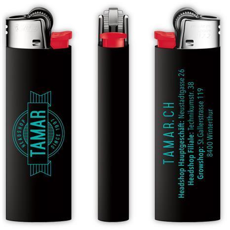 Actual product image Tamar Headshop lighter BIC
