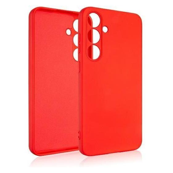 Beline Rosso Custodia In Silicone + S926 Czerwony/ (Samsung Galaxy S24+), Cover Smartphone,