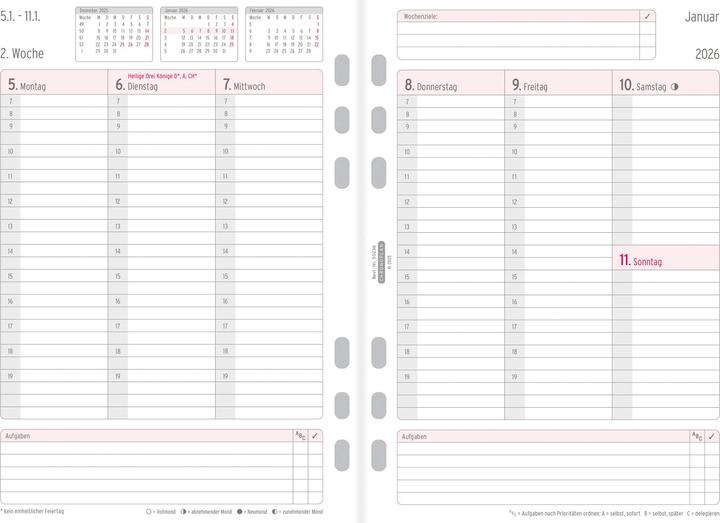 Immagine prodotto Chronoplan Wochenplan (A5, Tedesco)