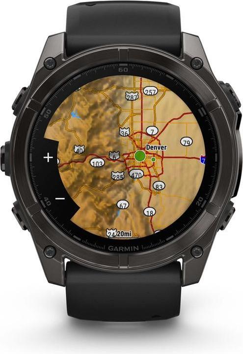 Actual product image Garmin Fenix 8 AMOLED Sapphire Titan (51 mm)