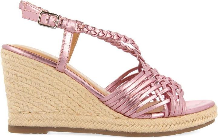 Actual product image Gioseppo Glide Espadrilles Wedge Sandals (41)