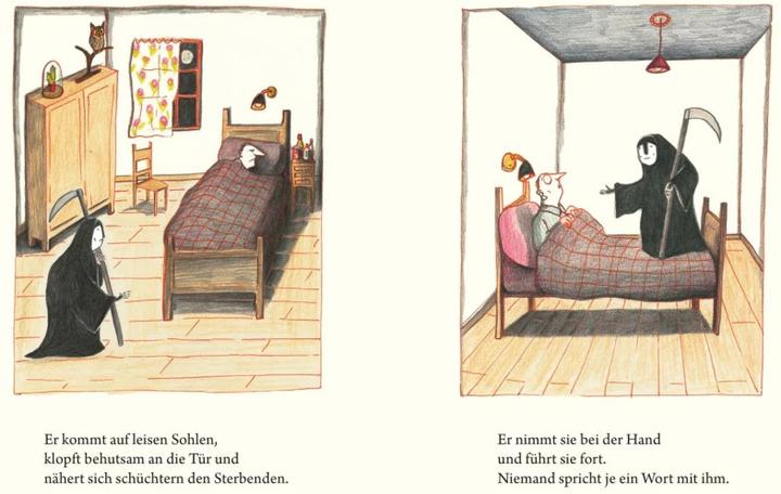 Produktbild Der Besuch vom kleinen Tod (Deutsch, Kitty Crowther, 2011)
