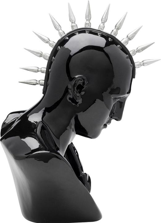 Actual product image Kare Design Deko Figur Punk Boy Schwarz 42cm