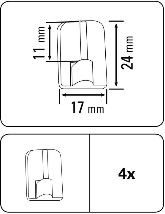 Immagine prodotto Gardinia Klebehaken